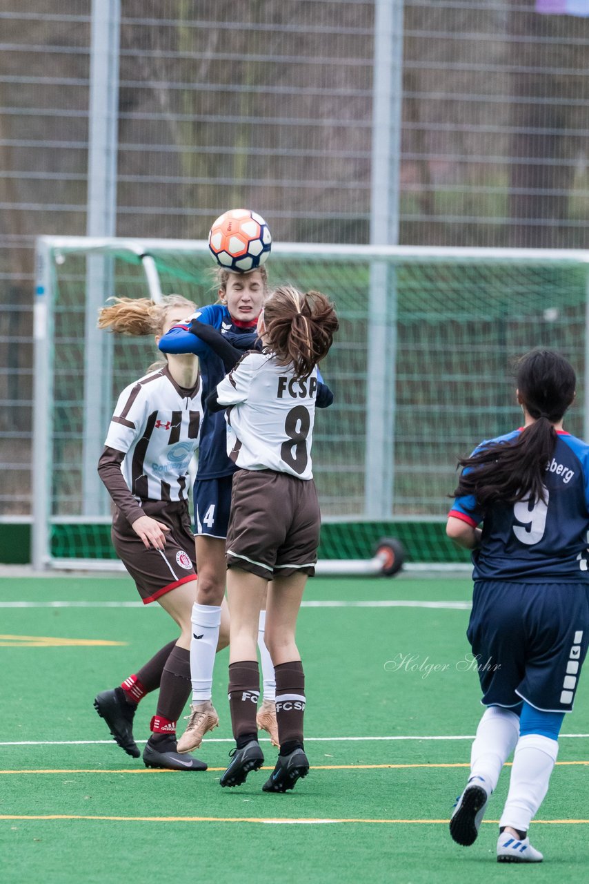 Bild 293 - wBJ VfL Pinneberg - St. Pauli : Ergebnis: 7:0 (Abbruch)